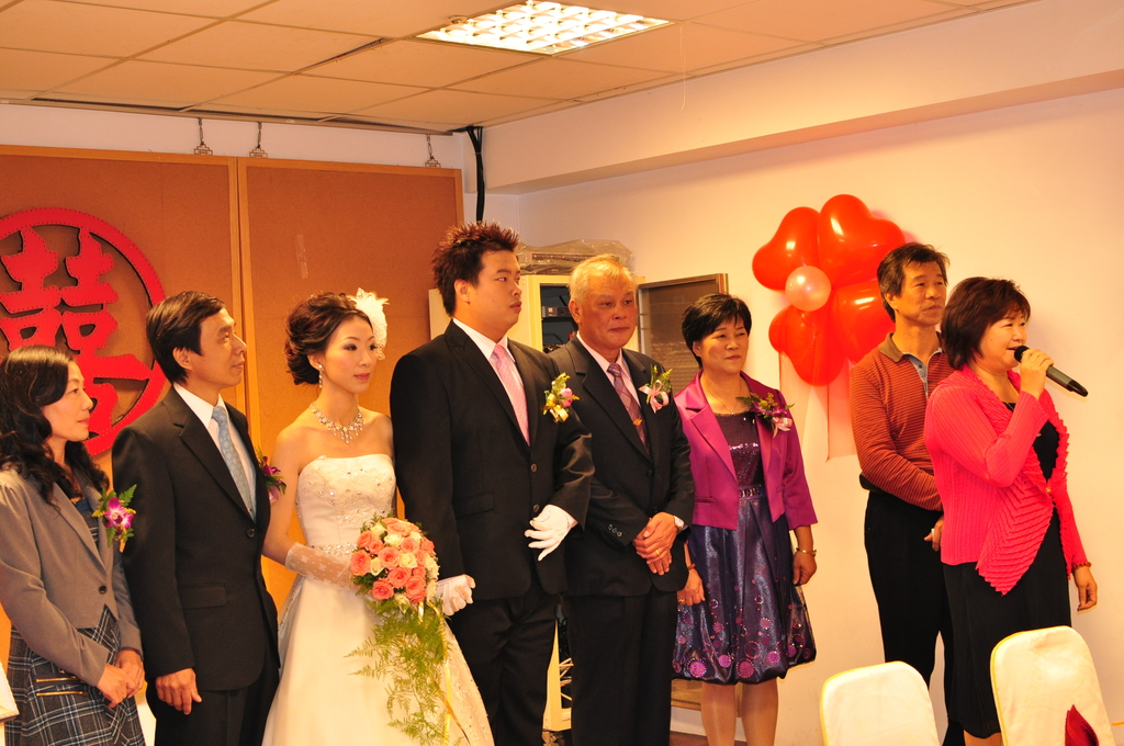 偉斌結婚了！